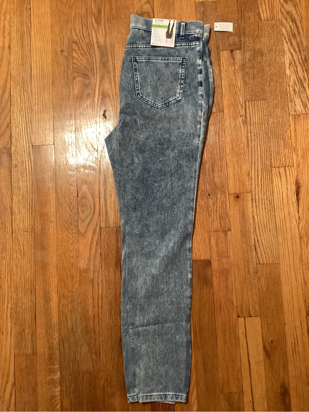 Time and Tru Light Blue High-Rise Jeggings NWT W L